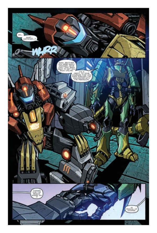 Transformers Prime Rage Of The Dinobots 2 Comic Book Preview Image  (4 of 8)
